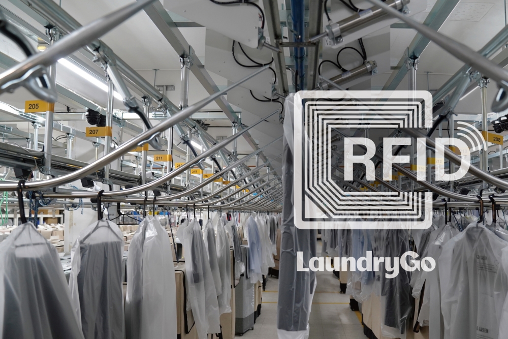 '런드리고', 원터치 세탁 RFID 개발... 세탁 바코드 태그 없애
