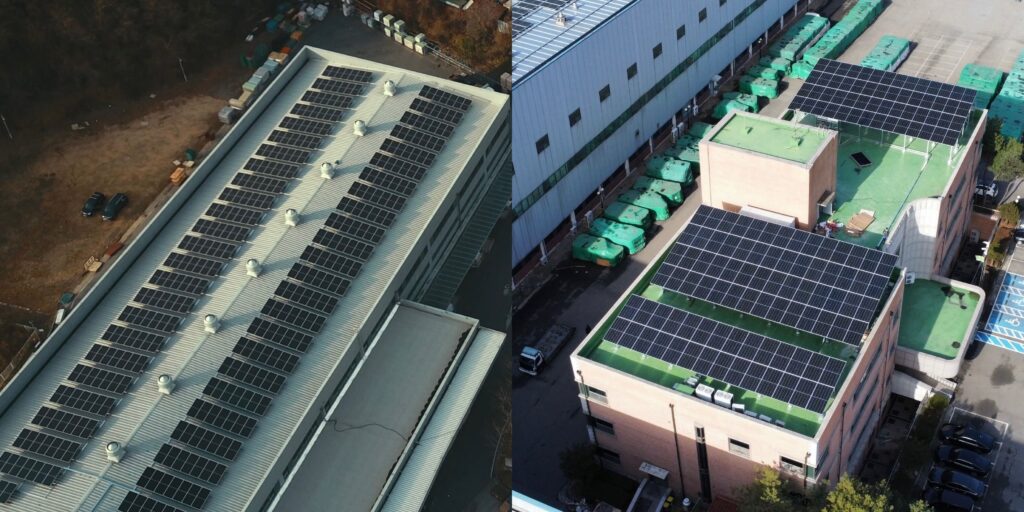 에너지 IT 플랫폼 '엔라이튼', 한샘·삼화제지에 지붕 태양광 설치 및 전기 요금 절감 통합 솔루션 제공