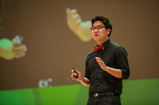 [beLAUNCH2013 스타트업 배틀 참여자의 열정어린 스피치 현장]