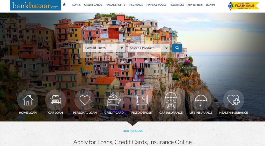 BankBazaarHomepage3